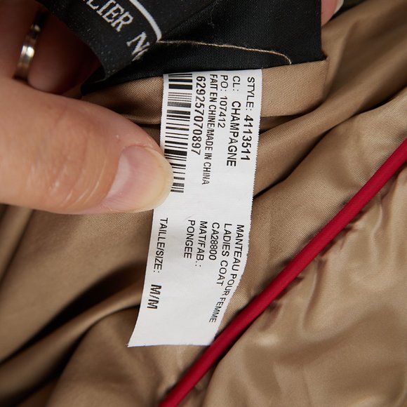 Atelier Noir by Rudsak GDown Puffy Coat in Champagne Women's Medium - Picture 12 of 13